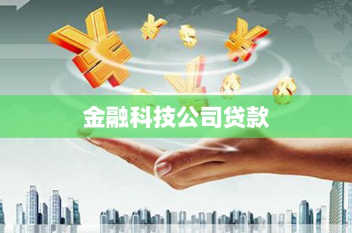 城关金融科技公司贷款