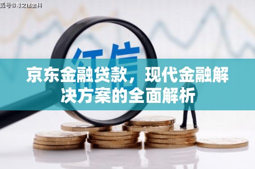 城关京东金融贷款，现代金融解决方案的全面解析
