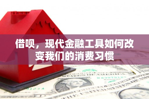 城关借呗，现代金融工具如何改变我们的消费习惯