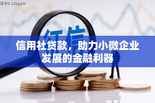 城关信用社贷款，助力小微企业发展的金融利器