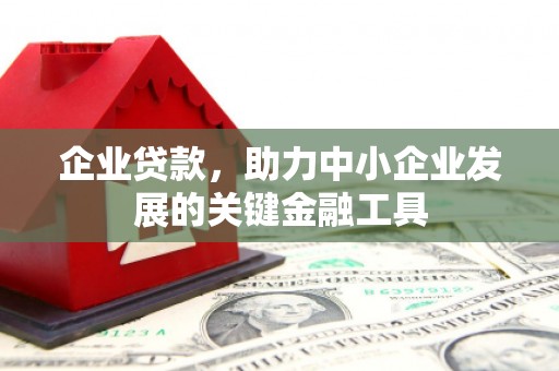 城关企业贷款，助力中小企业发展的关键金融工具