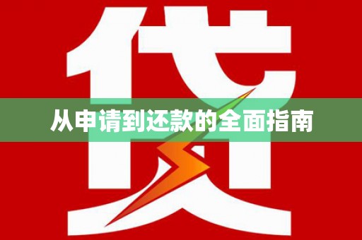 城关从申请到还款的全面指南
