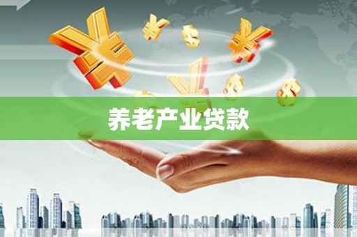 城关养老产业贷款