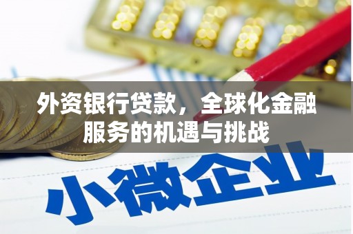 城关外资银行贷款，全球化金融服务的机遇与挑战