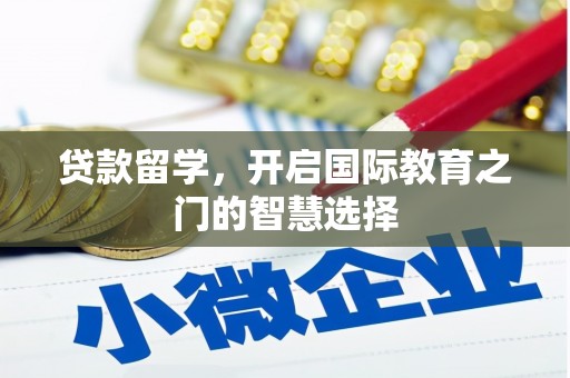城关贷款留学，开启国际教育之门的智慧选择