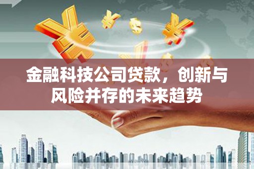 城关金融科技公司贷款，创新与风险并存的未来趋势