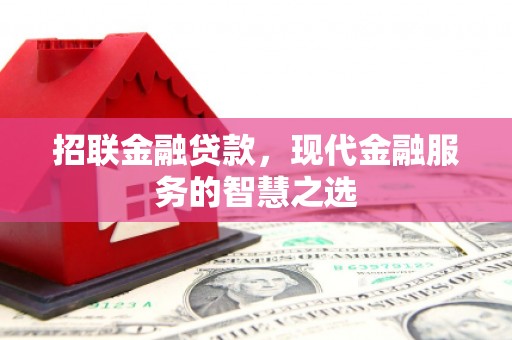 城关招联金融贷款，现代金融服务的智慧之选