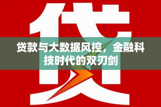 城关贷款与大数据风控，金融科技时代的双刃剑