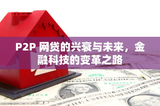 城关P2P 网贷的兴衰与未来，金融科技的变革之路