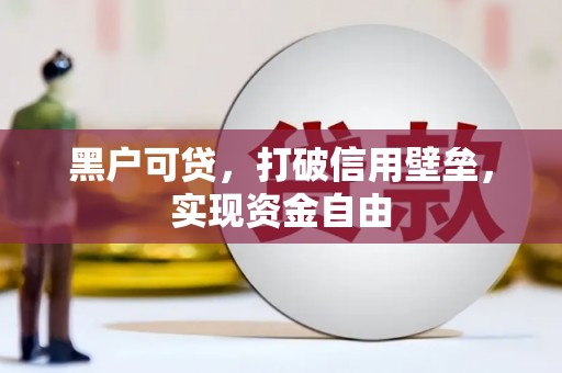城关黑户可贷，打破信用壁垒，实现资金自由