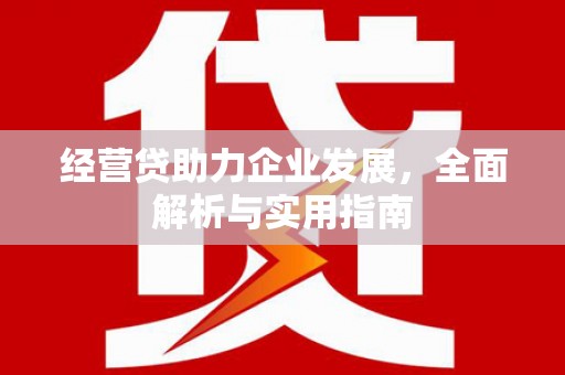 城关经营贷助力企业发展，全面解析与实用指南