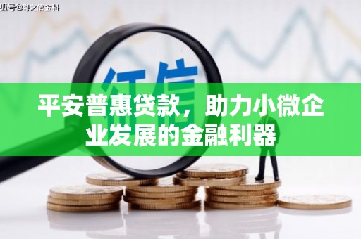 城关平安普惠贷款，助力小微企业发展的金融利器