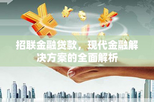 城关招联金融贷款，现代金融解决方案的全面解析