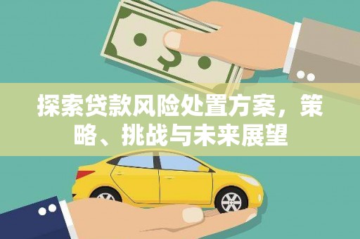 城关探索贷款风险处置方案，策略、挑战与未来展望