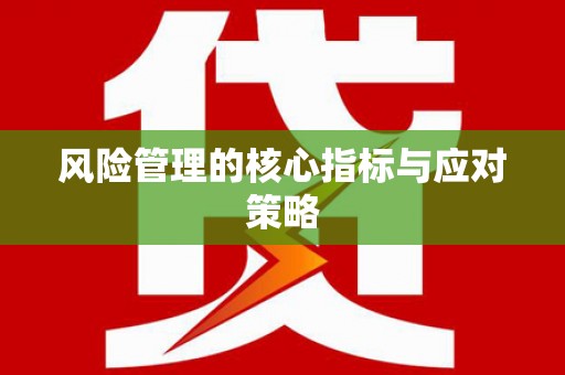 城关风险管理的核心指标与应对策略