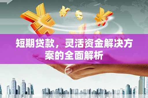 城关短期贷款，灵活资金解决方案的全面解析