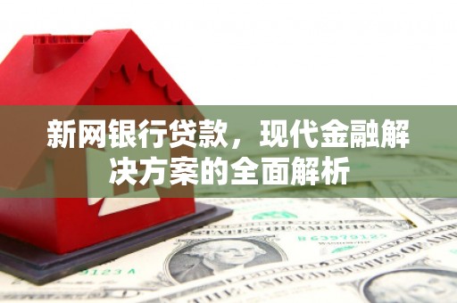 城关新网银行贷款，现代金融解决方案的全面解析