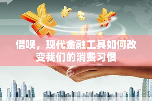 城关借呗，现代金融工具如何改变我们的消费习惯