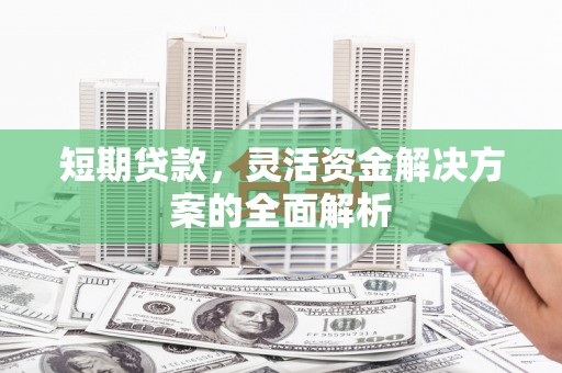 城关短期贷款，灵活资金解决方案的全面解析