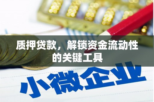 城关质押贷款，解锁资金流动性的关键工具