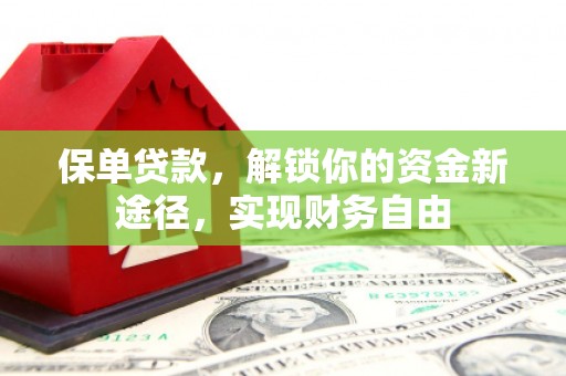 城关保单贷款，解锁你的资金新途径，实现财务自由