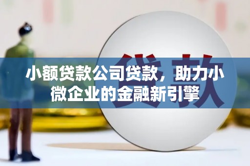 城关小额贷款公司贷款，助力小微企业的金融新引擎