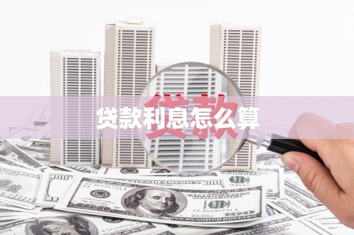 城关贷款利息怎么算