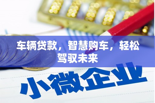 城关车辆贷款，智慧购车，轻松驾驭未来