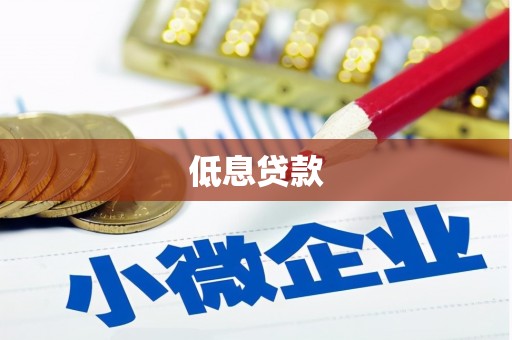 城关低息贷款