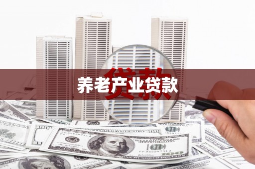 城关养老产业贷款