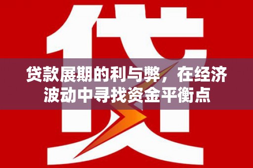 城关贷款展期的利与弊，在经济波动中寻找资金平衡点