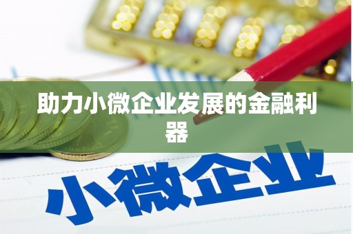 城关助力小微企业发展的金融利器