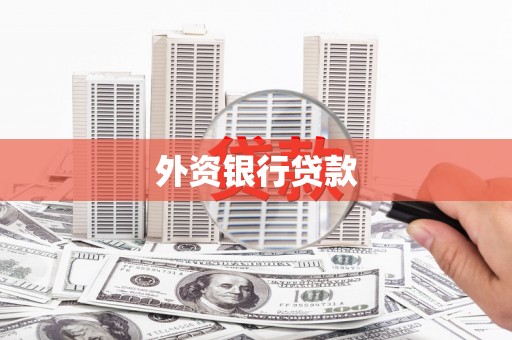 城关外资银行贷款